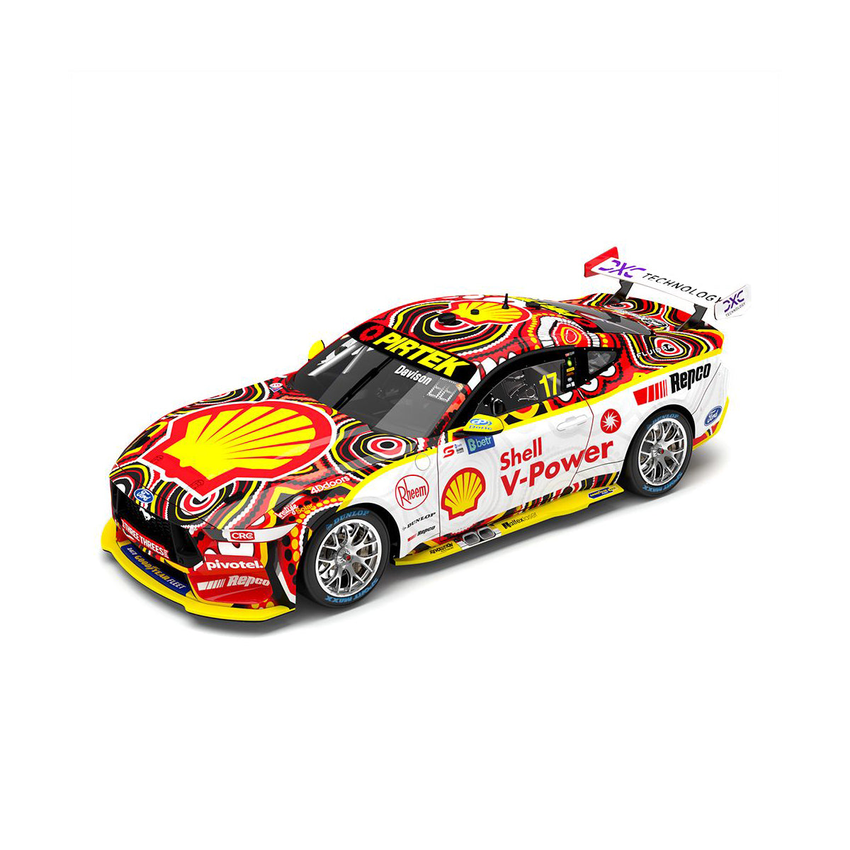 Shell V-Power Racing Team #17 Ford Mustang GT 2023 Betr Darwin Triple Crown Indigenous Round